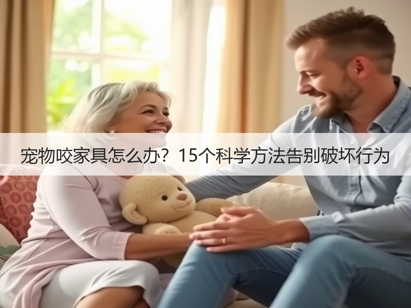 宠物咬家具怎么办？15个科学方法告别破坏行为