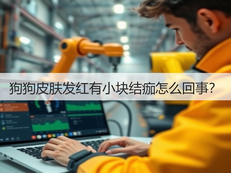 狗狗皮肤发红有小块结痂怎么回事？