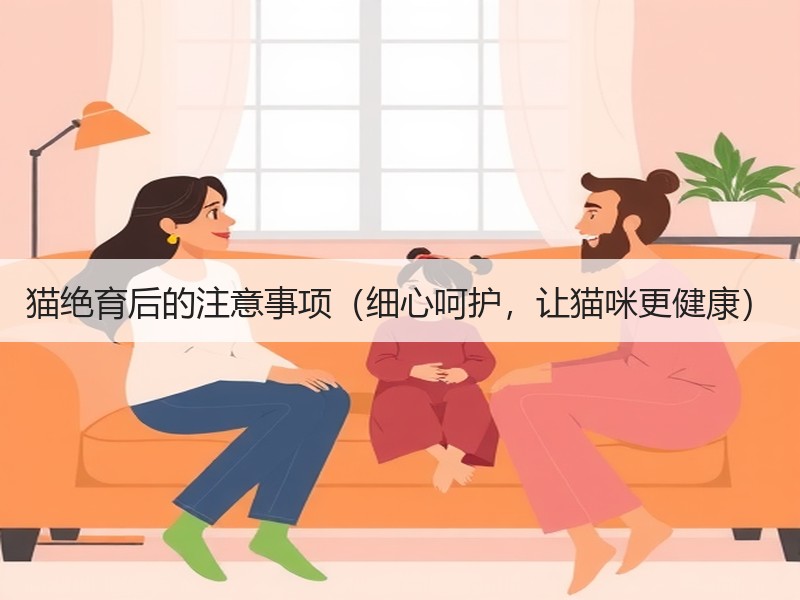 猫绝育后的注意事项（细心呵护，让猫咪更健康）