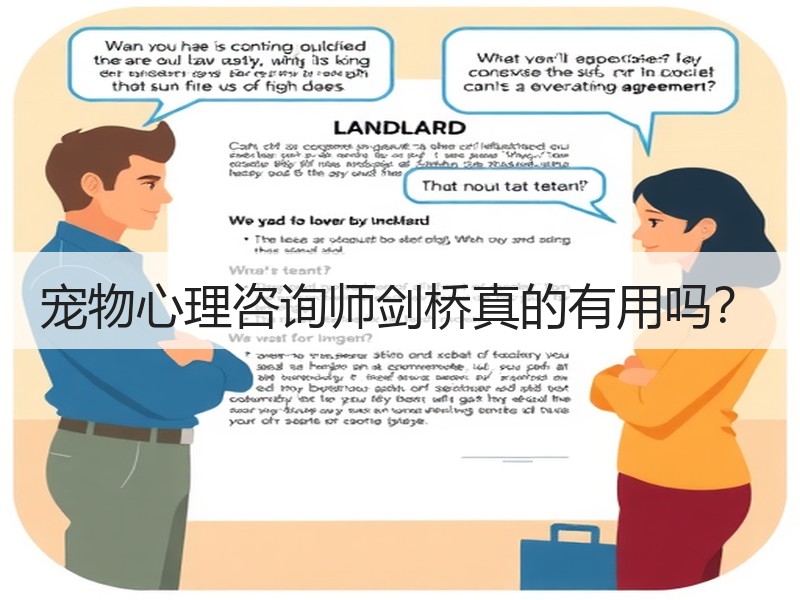 宠物心理咨询师剑桥真的有用吗？