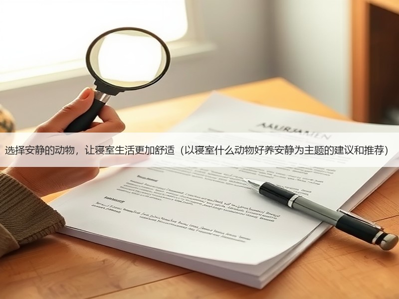选择安静的动物，让寝室生活更加舒适（以寝室什么动物好养安静为主题的建议和推荐）