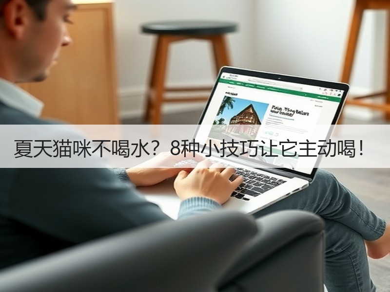 夏天猫咪不喝水？8种小技巧让它主动喝！