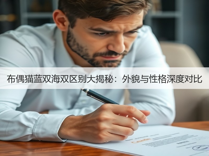 布偶猫蓝双海双区别大揭秘：外貌与性格深度对比