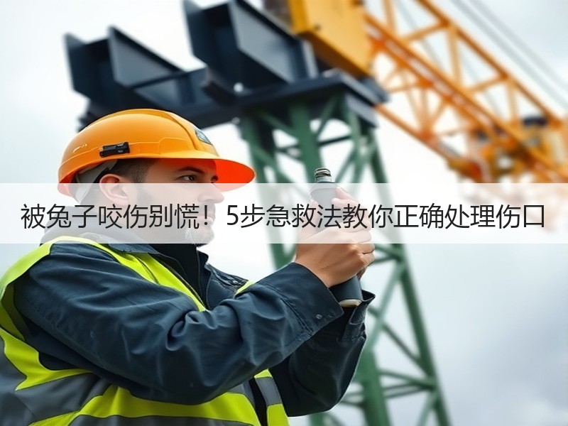 被兔子咬伤别慌！5步急救法教你正确处理伤口