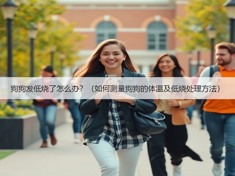 狗狗发低烧了怎么办？（如何测量狗狗的体温及低烧处理方法）