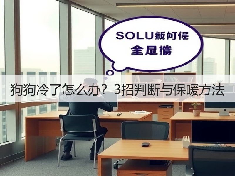 狗狗冷了怎么办？3招判断与保暖方法