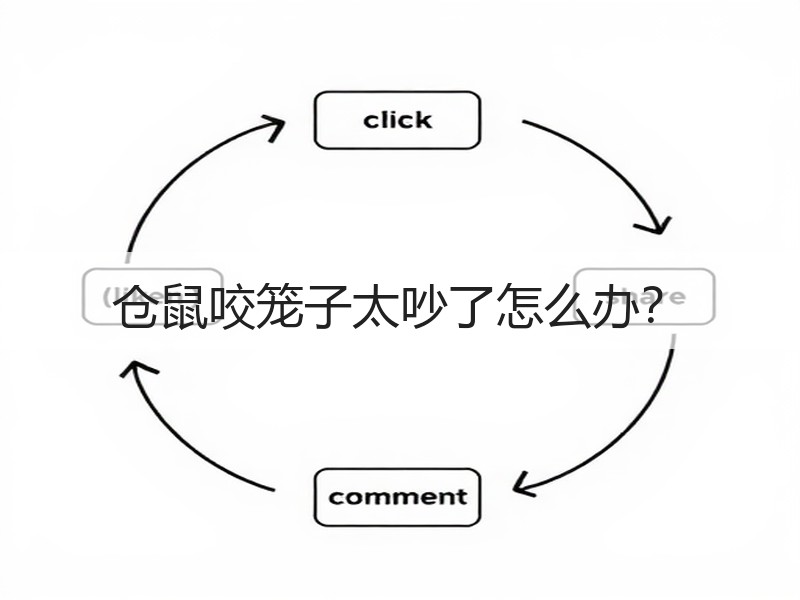 仓鼠咬笼子太吵了怎么办？