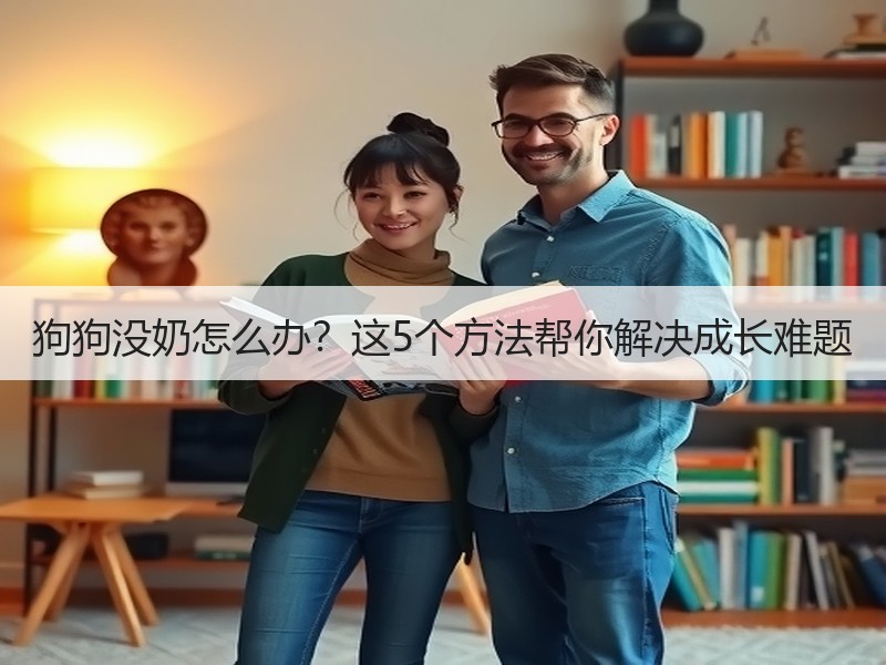 狗狗没奶怎么办？这5个方法帮你解决成长难题