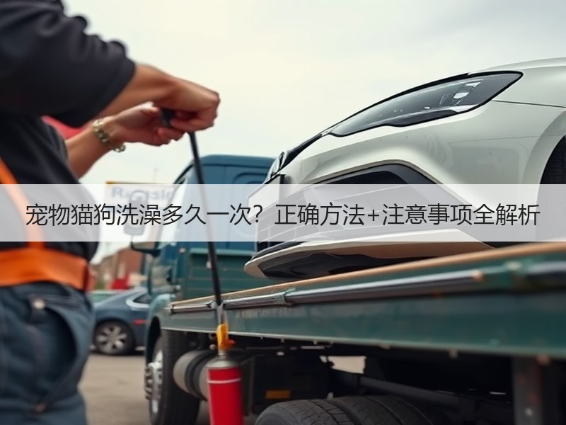 宠物猫狗洗澡多久一次？正确方法+注意事项全解析