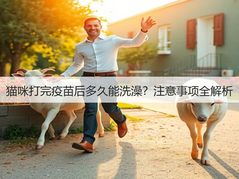 猫咪打完疫苗后多久能洗澡？注意事项全解析