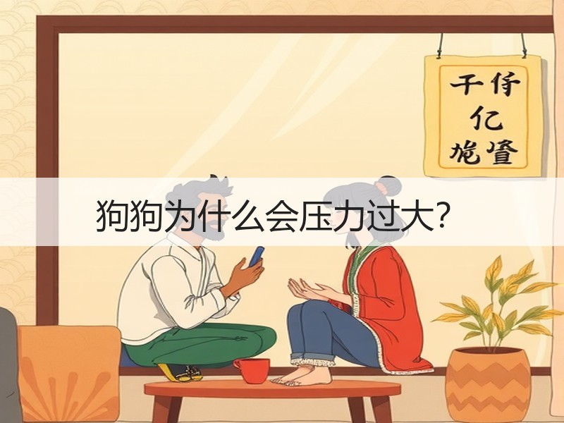 狗狗为什么会压力过大？