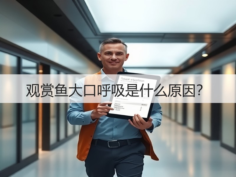 观赏鱼大口呼吸是什么原因？