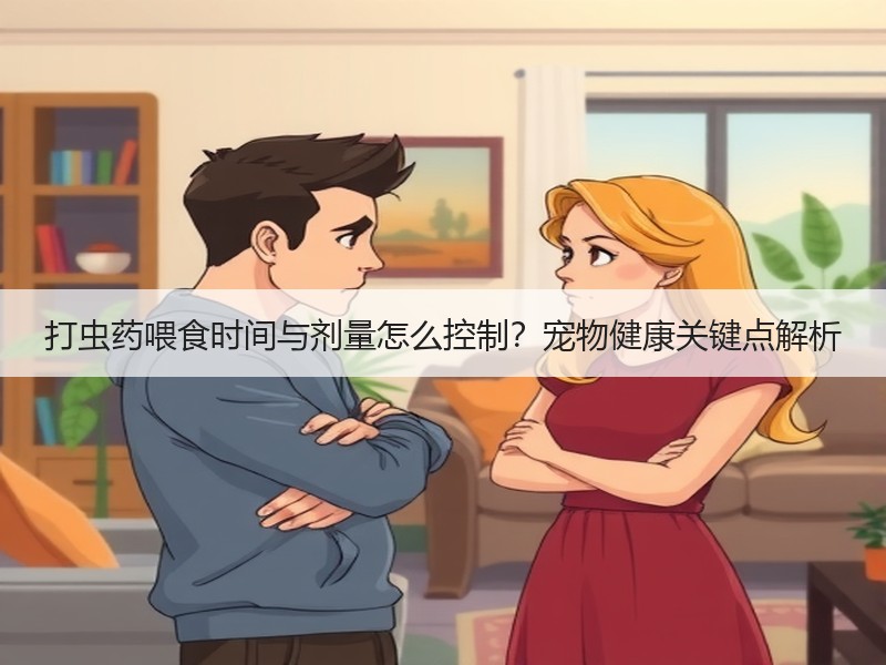 打虫药喂食时间与剂量怎么控制？宠物健康关键点解析
