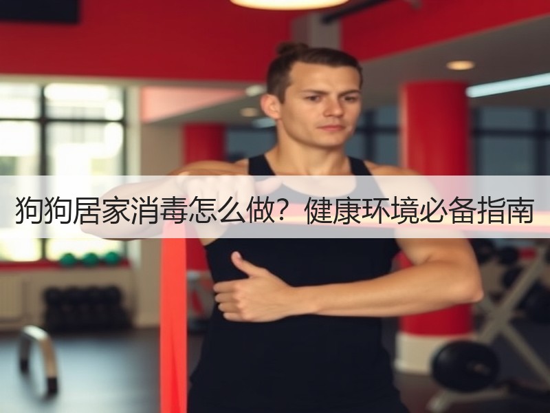 狗狗居家消毒怎么做？健康环境必备指南