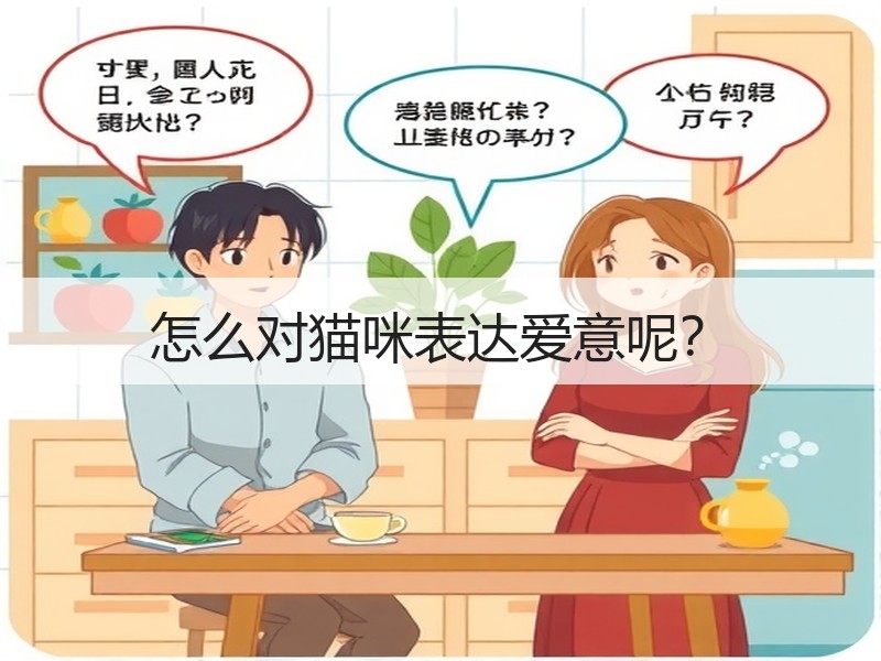 怎么对猫咪表达爱意呢？