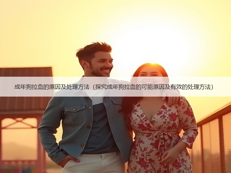 成年狗拉血的原因及处理方法（探究成年狗拉血的可能原因及有效的处理方法）