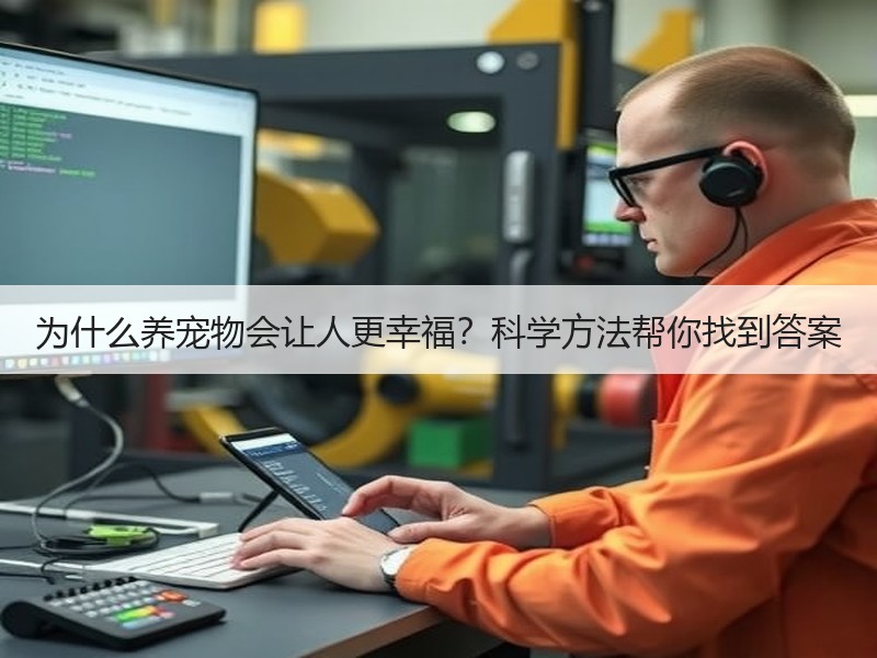 为什么养宠物会让人更幸福？科学方法帮你找到答案