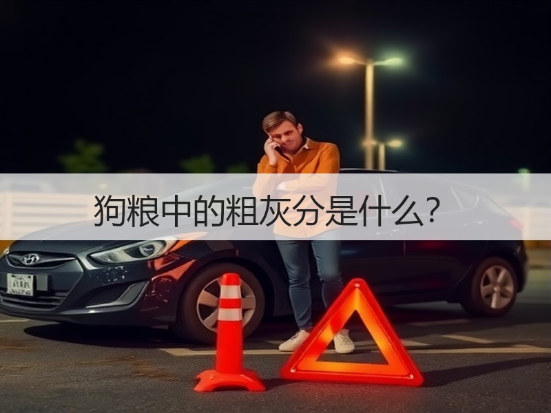 狗粮中的粗灰分是什么？