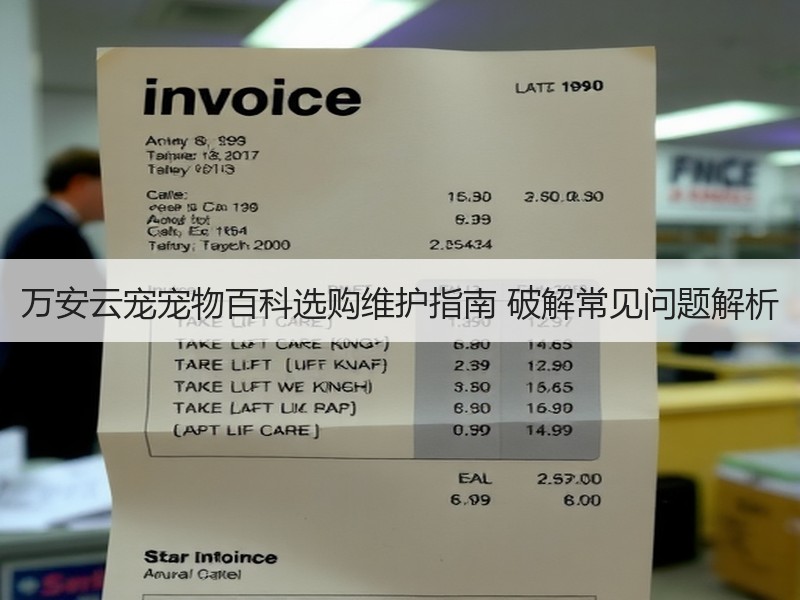 万安云宠宠物百科选购维护指南 破解常见问题解析