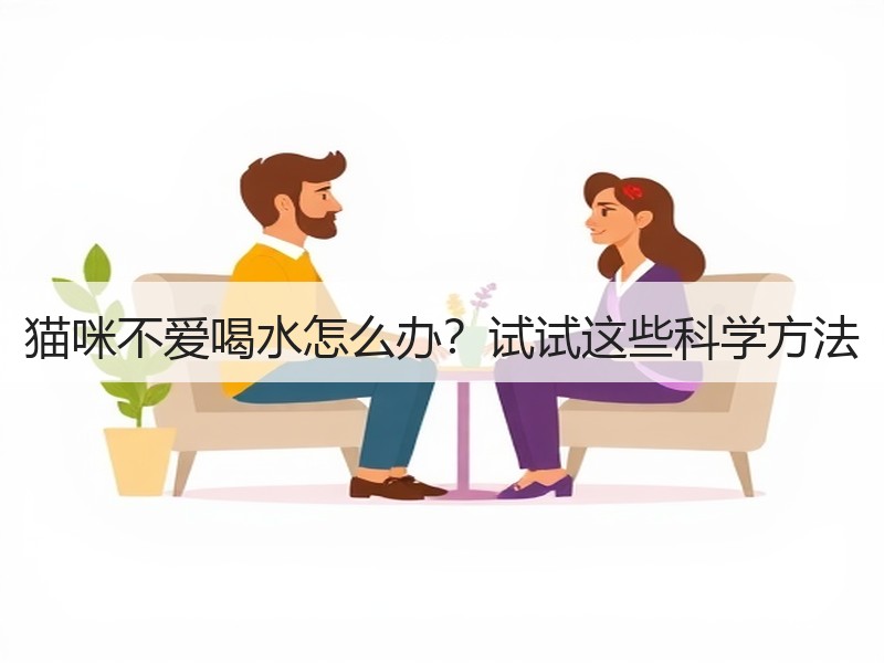 猫咪不爱喝水怎么办？试试这些科学方法