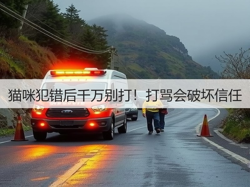 猫咪犯错后千万别打！打骂会破坏信任