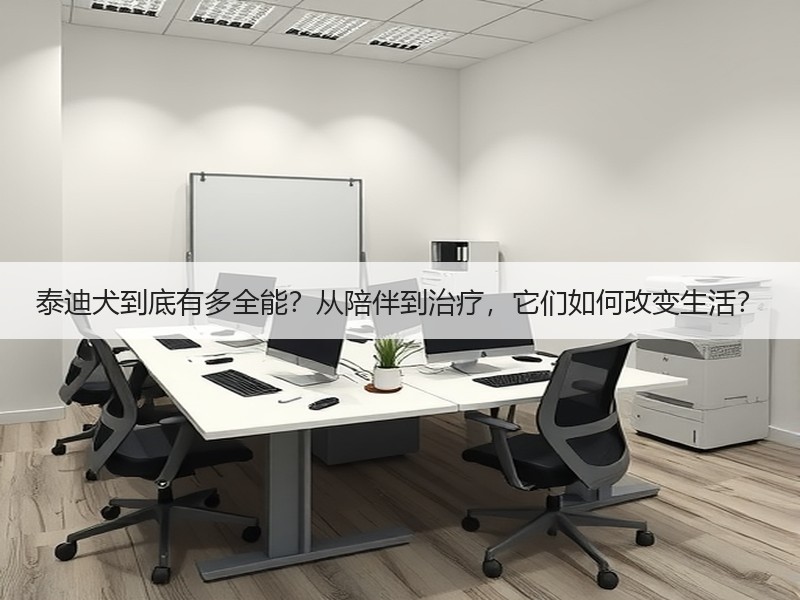 泰迪犬到底有多全能？从陪伴到治疗，它们如何改变生活？