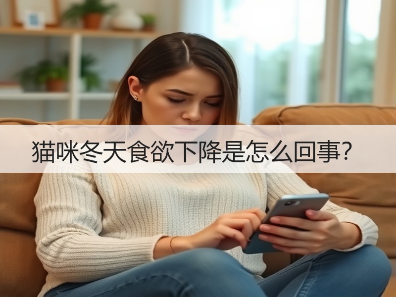 猫咪冬天食欲下降是怎么回事？