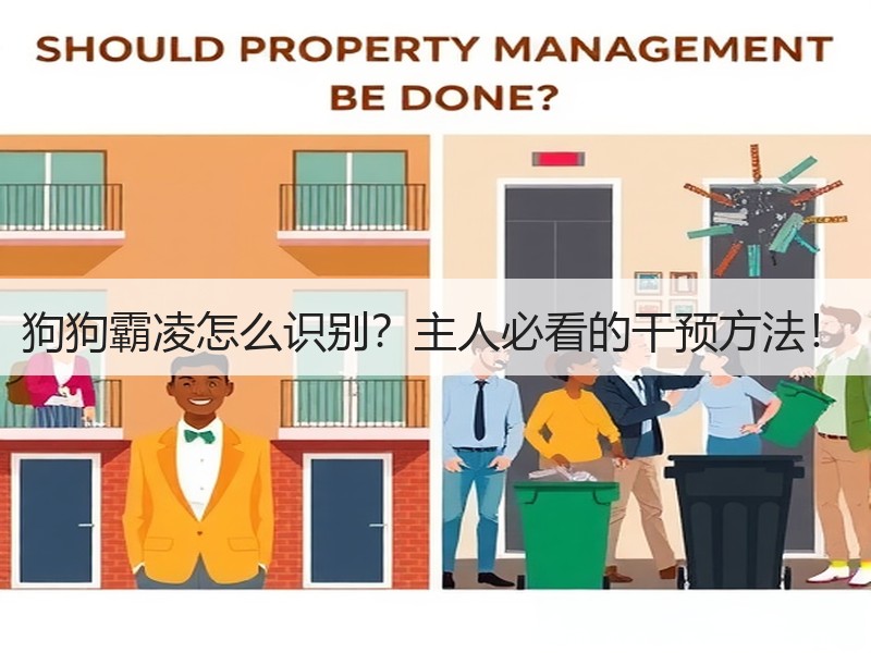 狗狗霸凌怎么识别？主人必看的干预方法！