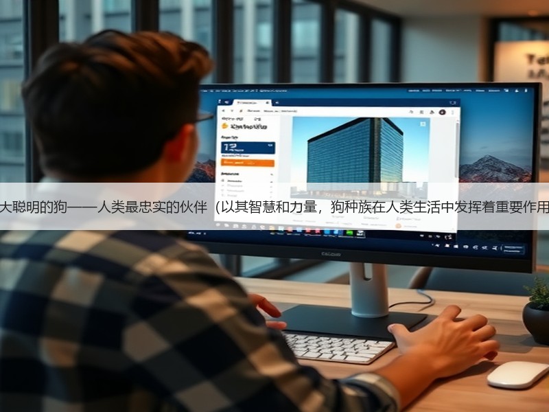 高大聪明的狗——人类最忠实的伙伴（以其智慧和力量，狗种族在人类生活中发挥着重要作用）