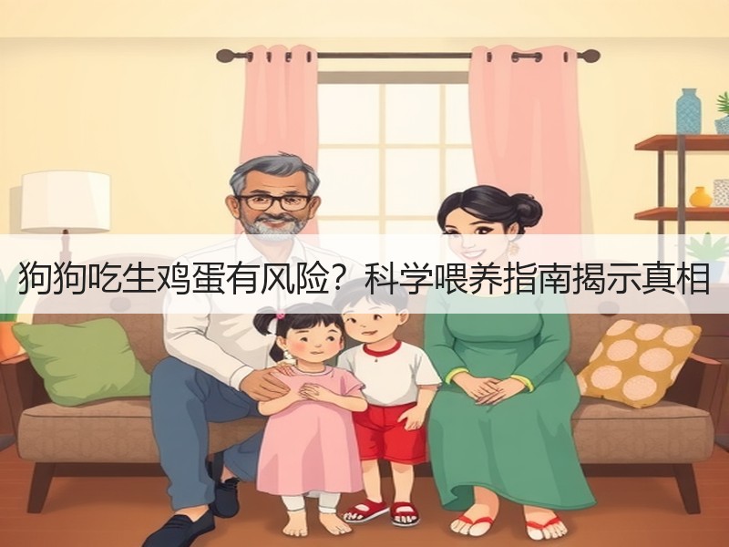 狗狗吃生鸡蛋有风险？科学喂养指南揭示真相