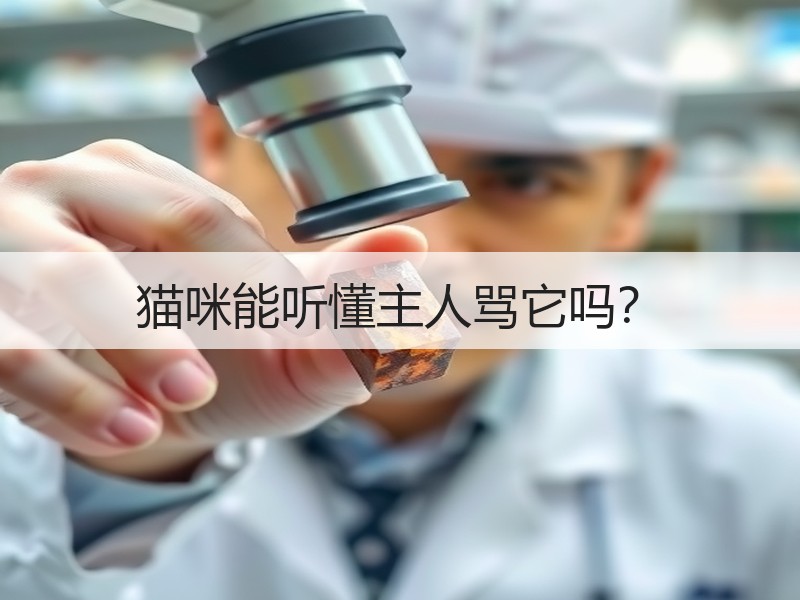 猫咪能听懂主人骂它吗？