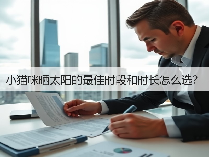 小猫咪晒太阳的最佳时段和时长怎么选？
