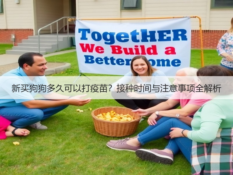 新买狗狗多久可以打疫苗？接种时间与注意事项全解析