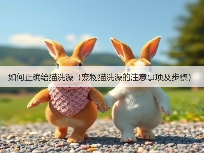 如何正确给猫洗澡（宠物猫洗澡的注意事项及步骤）