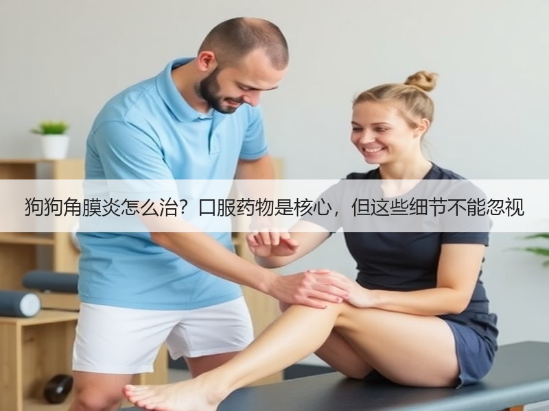 狗狗角膜炎怎么治？口服药物是核心，但这些细节不能忽视