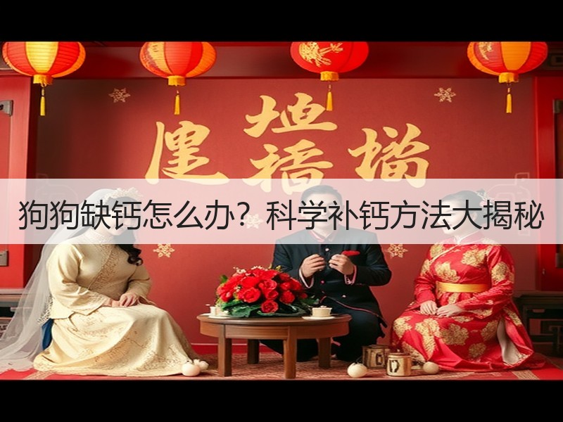 狗狗缺钙怎么办？科学补钙方法大揭秘